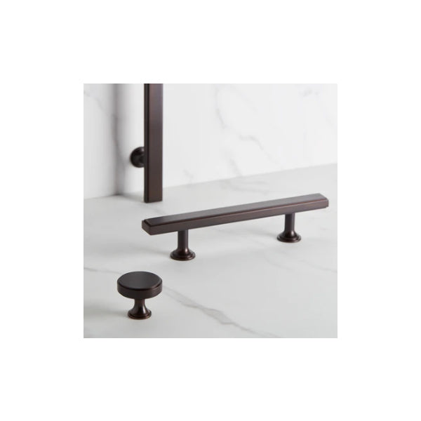 Rotunda Solid Brass Round Cabinet Knob