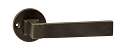 Anvil Solid Brass Door Lever Set