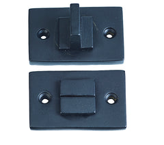 Rectangular Solid Brass Privacy turn