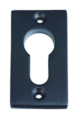 Rectangle Solid Brass Euro Escutcheon