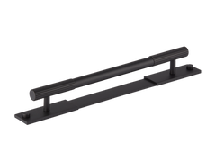 Mix2 Straight Knurled Handle with Back Plate