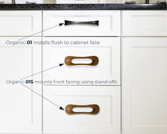 Organic 01 Cabinet Handle / Drawer Pull