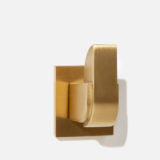 Clemence Solid Lever on Rose