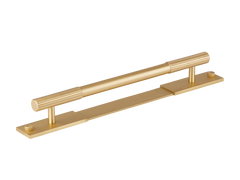 Mix2 Straight Knurled Handle with Back Plate
