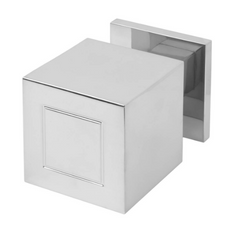 Formani - Square - Solid Unsprung Knob on Rose
