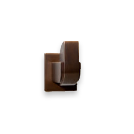 Clemence Solid Thumbturn on Rose