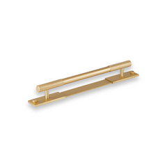 Mix2 Straight Knurled Handle with Back Plate