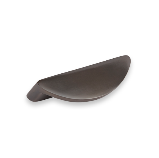 Snowdrift  Solid Brass Cabinet Handle/Drawer Pull