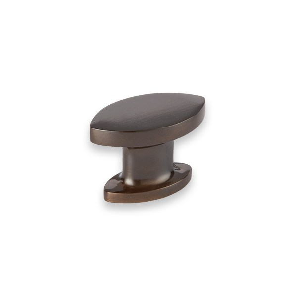 Snowdrift Solid Brass Cabinet Knob