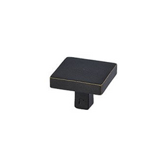 Carre Solid Brass Square Cabinet Knob