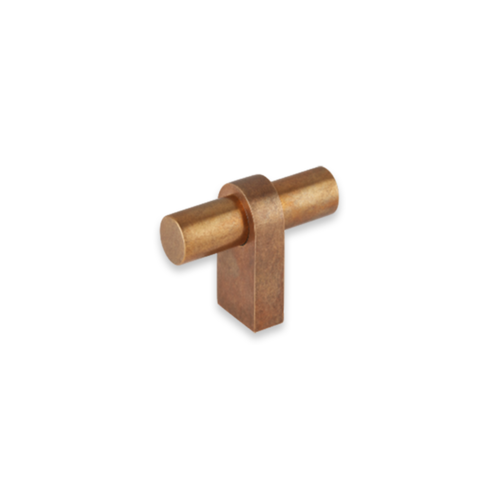 Arbar Solid Brass T-Bar Cabinet Pull
