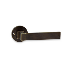 Anvil Solid Brass Door Lever Set