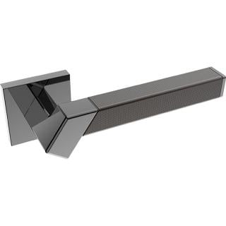 Kawajun - Solid Brass and Weave Etched Door Leverset TBT