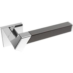 Kawajun - Solid Brass and Weave Etched Door Leverset TBT