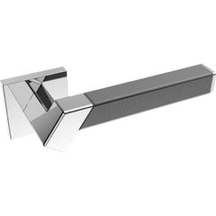 Kawajun - Solid Brass and Weave Etched Door Leverset TBT