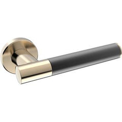 Kawajun - Solid Brass and Vertigo Door Leverset TCC
