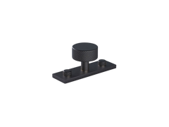 Mix1 Diamond Knurled Knob with Back Plate