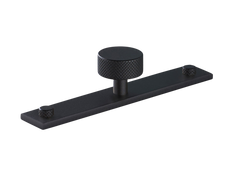 Mix1 Diamond Knurled Knob with Back Plate