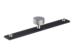 Mix1 Diamond Knurled Knob with Back Plate