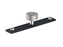 Mix1 Diamond Knurled Knob with Back Plate