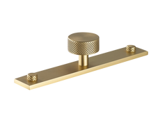 Mix1 Diamond Knurled Knob with Back Plate