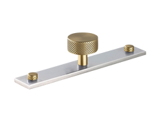 Mix1 Diamond Knurled Knob with Back Plate