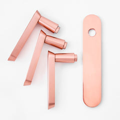 Audrey - Lever Handle on Rose