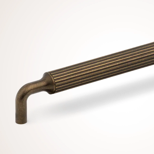 Barwick-Slim | Ridged Cabinet Handle