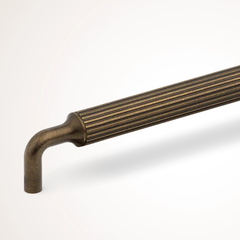 Barwick-Slim | Ridged Cabinet Handle