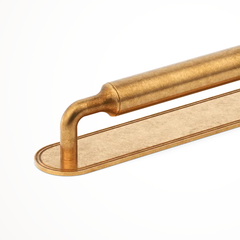 Barwick | Plain Cabinet Handle with Backplate
