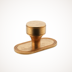 Barwick | Plain Cabinet Knob with Backplate