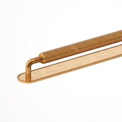 Barwick | Ridged Appliance Pull with Backplate