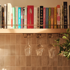 Brindley | Hanging Wine Glass Rack