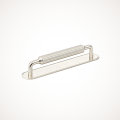 Barwick | Ridged Cabinet Handle with Backplate