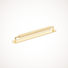 Barwick | Ridged Appliance Pull with Backplate