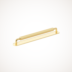 Barwick | Ridged Appliance Pull with Backplate