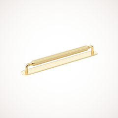 Barwick | Ridged Appliance Pull with Backplate