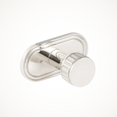 Barwick | Ridged Robe Hook with Backplate