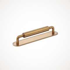 Barwick | Plain Cabinet Handle with Backplate