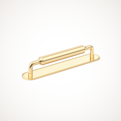 Barwick | Plain Cabinet Handle with Backplate