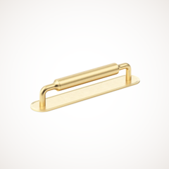 Barwick | Plain Cabinet Handle with Backplate