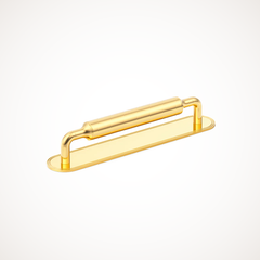 Barwick | Plain Cabinet Handle with Backplate