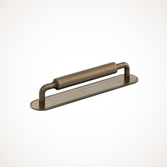 Barwick | Plain Cabinet Handle with Backplate