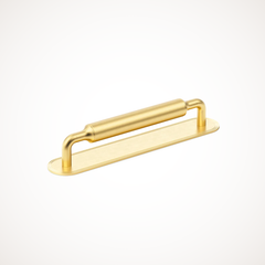 Barwick | Plain Cabinet Handle with Backplate