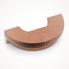 Barwick | Ridged Recessed Pull