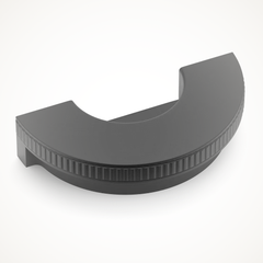 Barwick | Ridged Recessed Pull