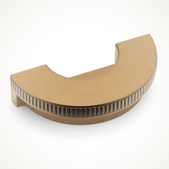 Barwick | Ridged Recessed Pull