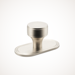 Barwick | Plain Cabinet Knob with Backplate
