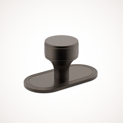 Barwick | Plain Cabinet Knob with Backplate