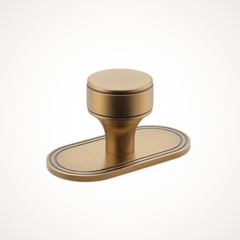 Barwick | Plain Cabinet Knob with Backplate